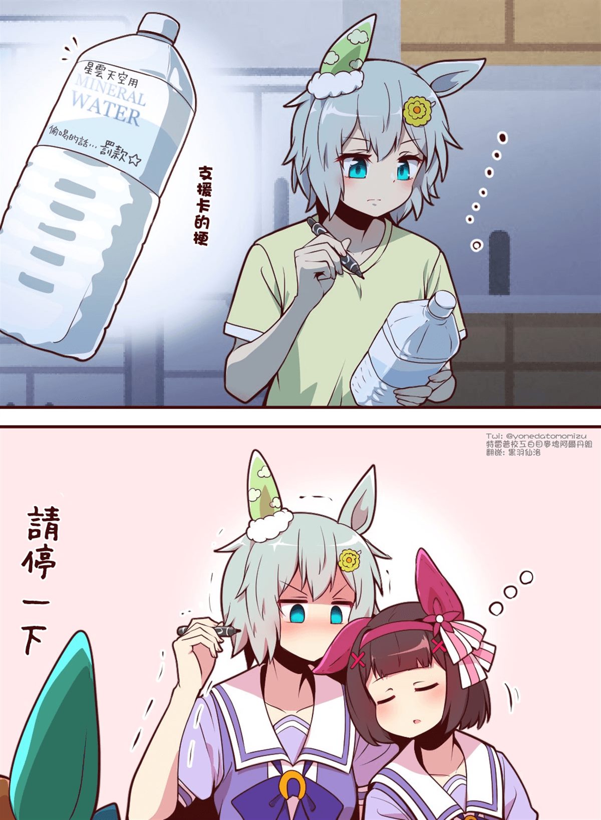 よねだともミズ老师的赛马娘轻扭曲迫害向短漫 sky篇4 第2页