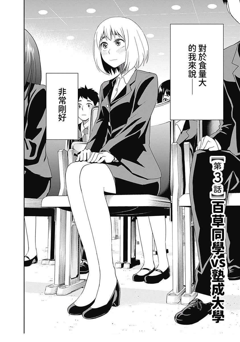 百草同学与食欲奋战 第3话 第2页