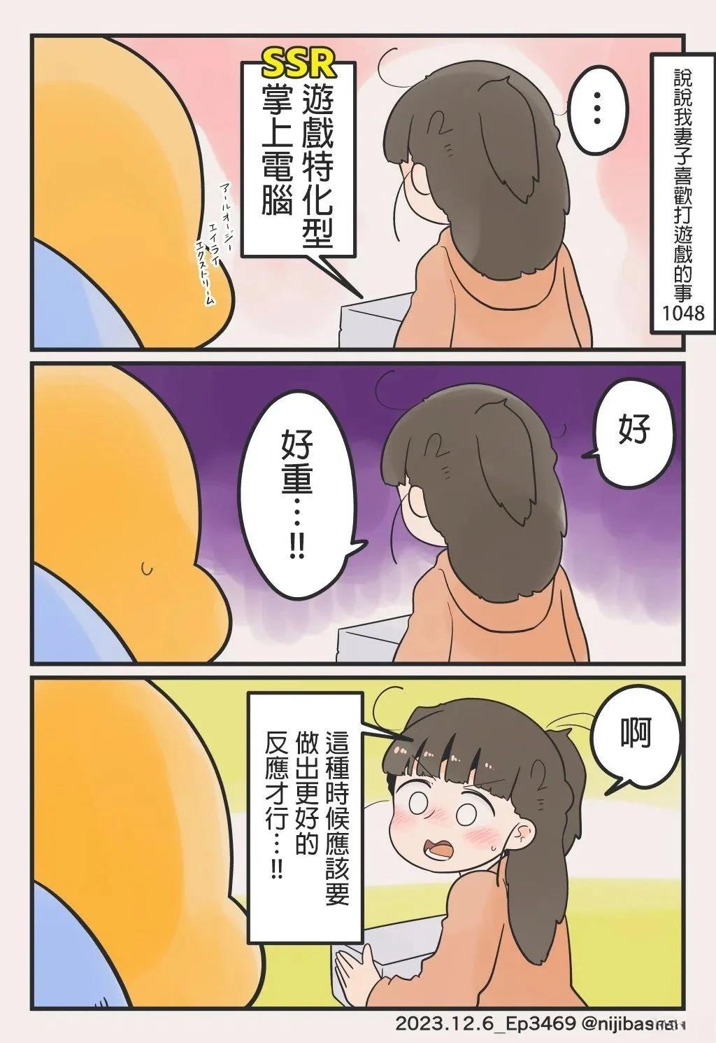 说说我妻子喜欢打游戏的事 第1话 第2页